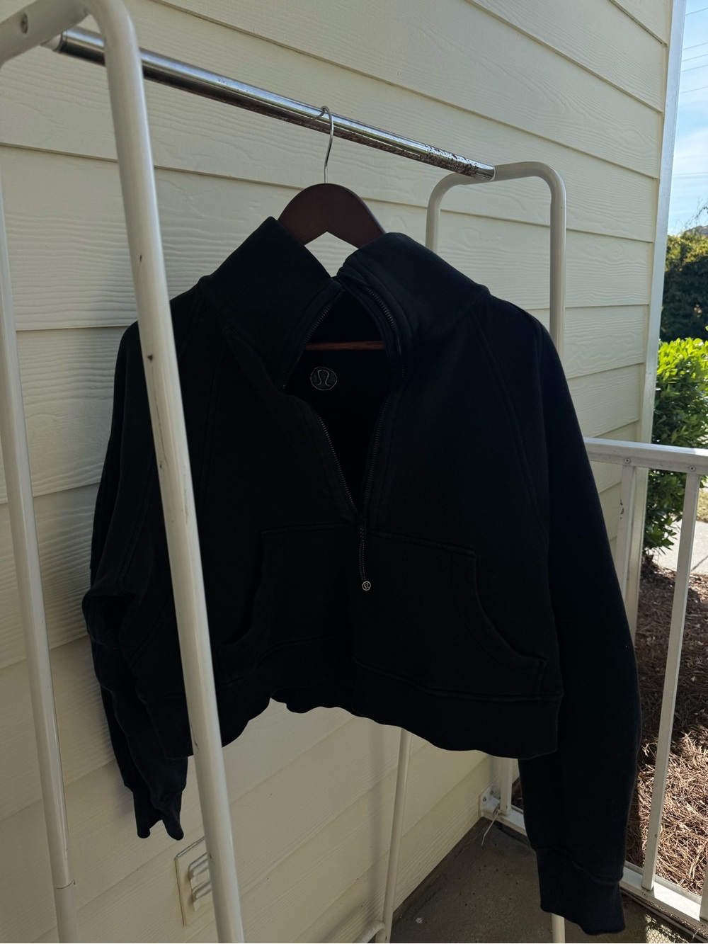 lululemon athletica Black Zip Hoodie